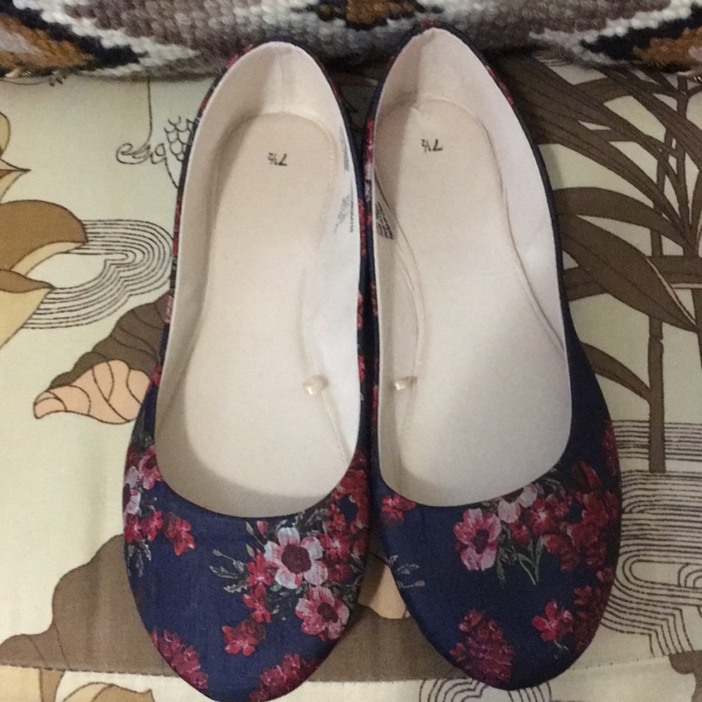Floral flats
